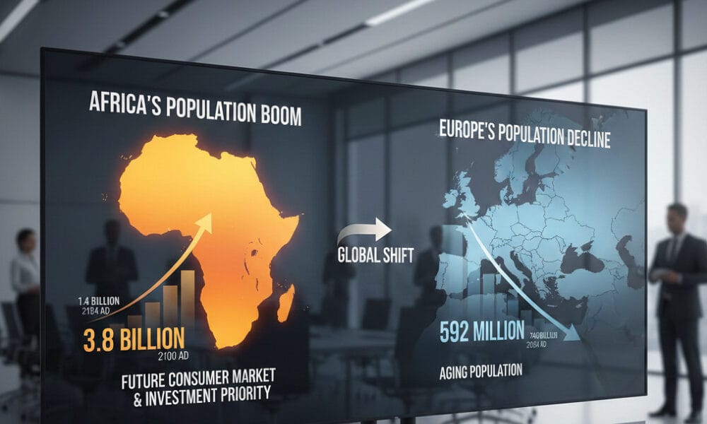 Despite declining foreign aid and investment, Africa's growing population remains one of its biggest strengths. Home to 1.6 billion people today, the continent's population is expected to double by 2061, bringing both opportunities and challenges. The headquarters of the African Union is located in __________. FIB. (Hint: Ethiopia)